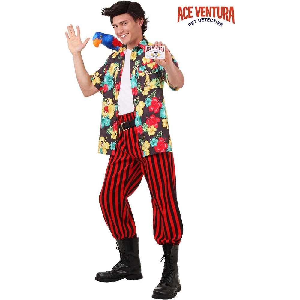 Ace Ventura Costume - Ace Ventura: Pet Detective Fancy Dress - Cosplay - Complete Costume