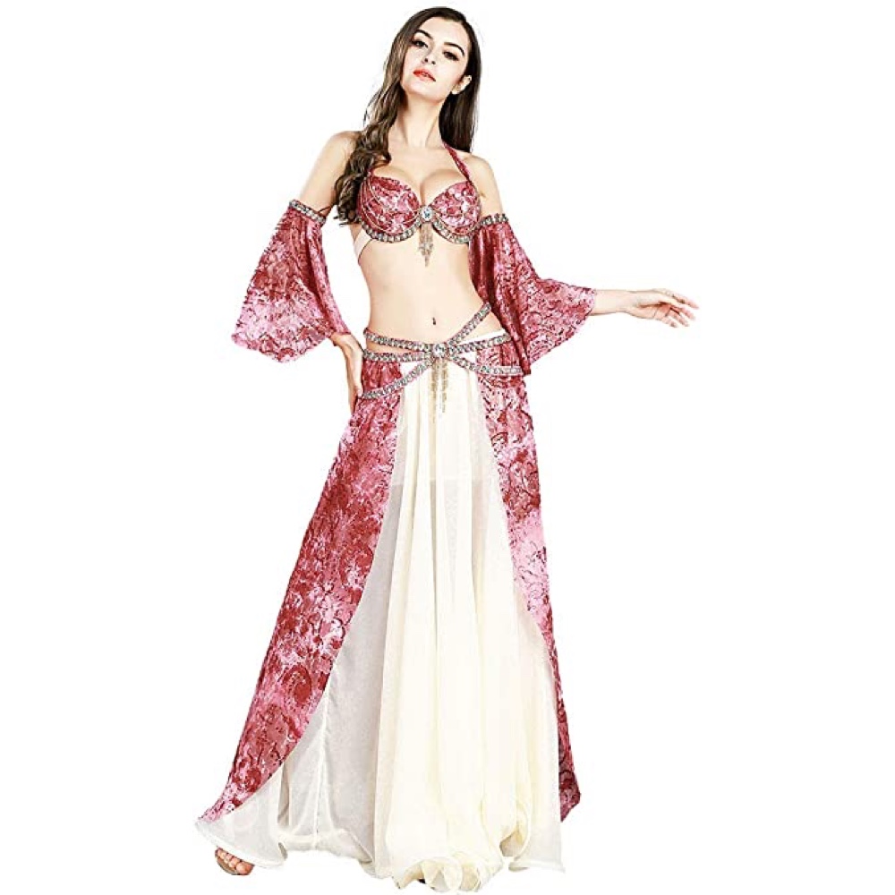 Belly Dancer Costume - Fancy Dress - Cosplay - Complete Readymade Costume