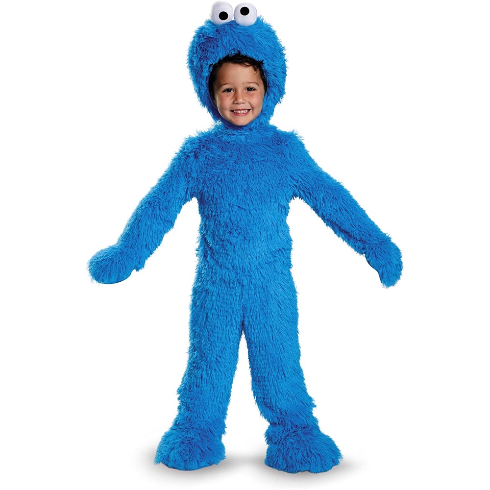 Cookie Monster Costume - Sesame Street Fancy Dress - Cosplay - Complete Costume