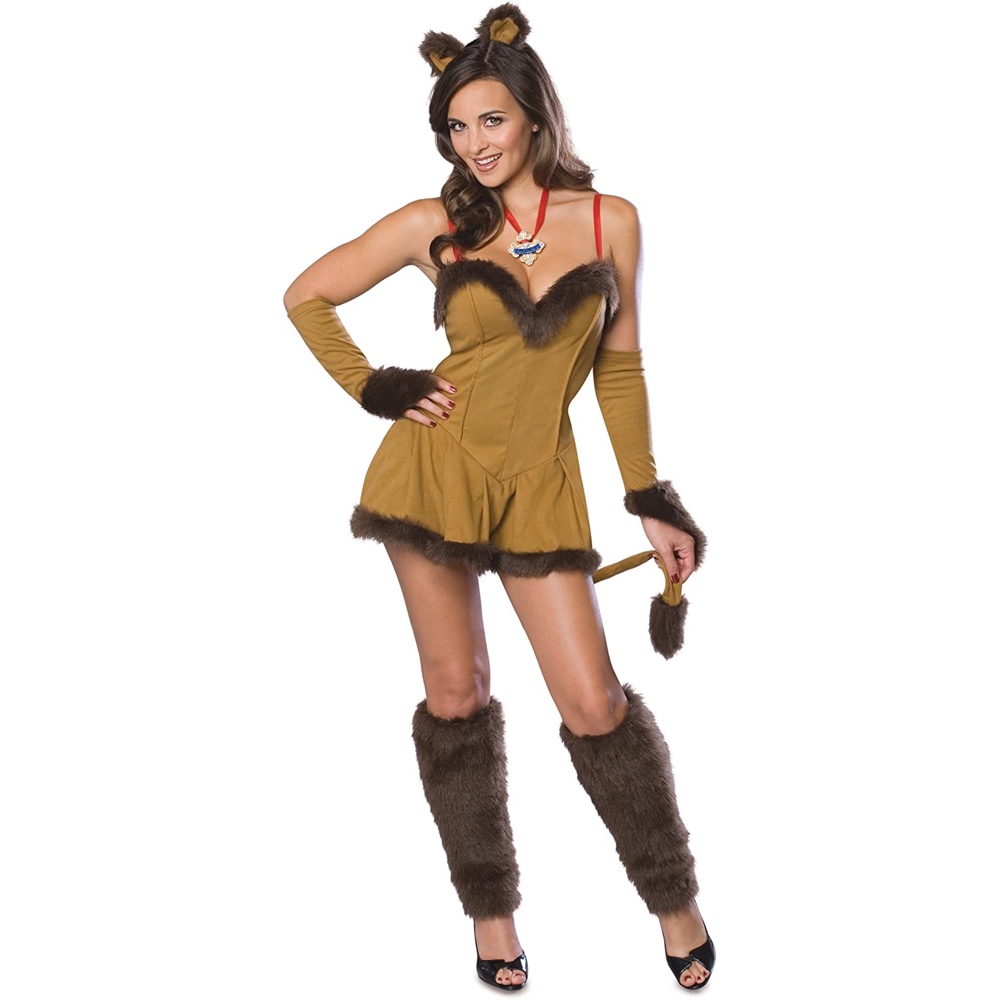 Cowardly Lioness Costume - The Wizard of Oz Fancy Dress - Cosplay - Complete Costume Set