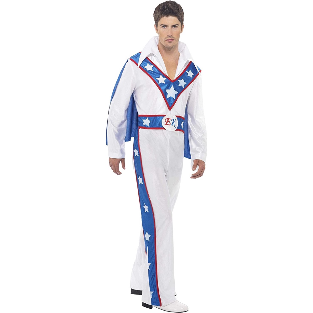 Evel Knievel Costume - Fancy Dress - Cosplay - Complete Readymade Costume