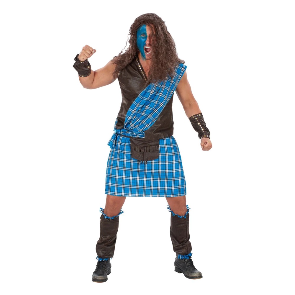 William Wallace Costume - Braveheart Fancy Dress - Cosplay - Complete Costume