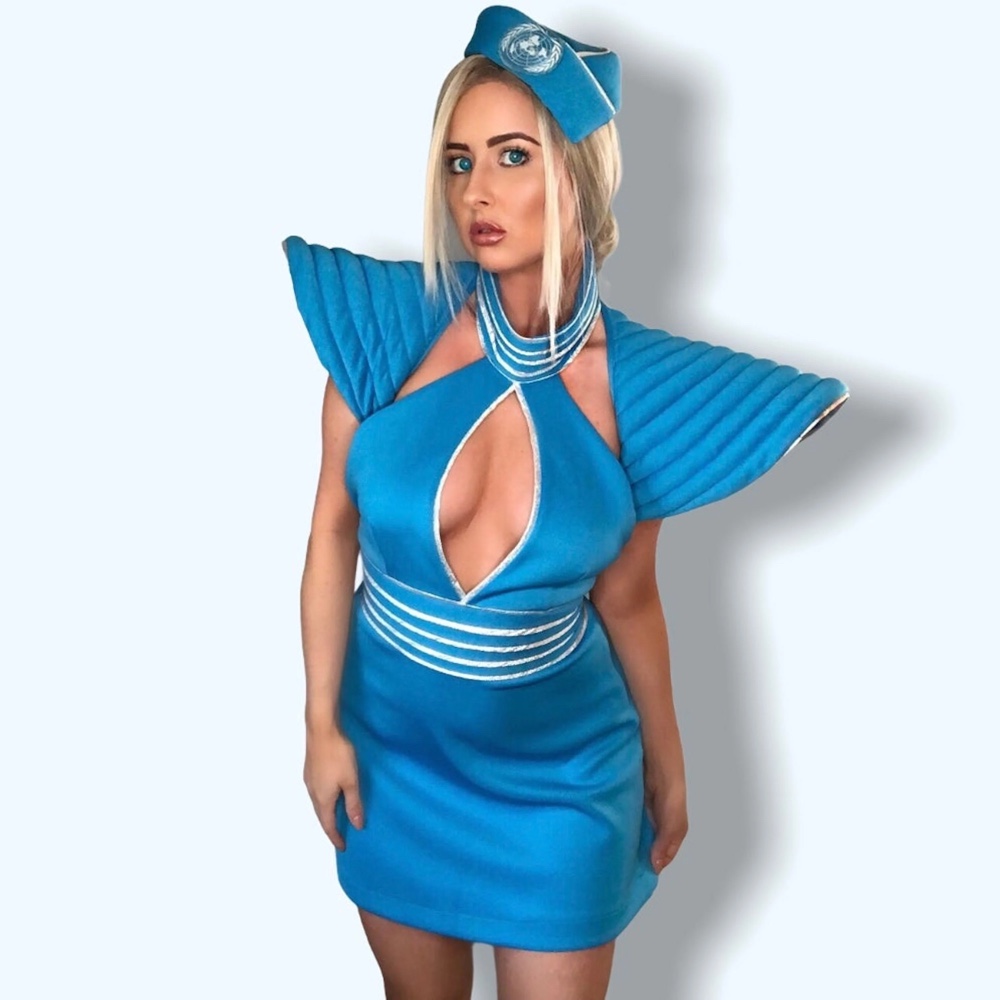 Britney Spears – Toxic (Flight Attendant) Costume - Fancy Dress - Cosplay - Complete Costume