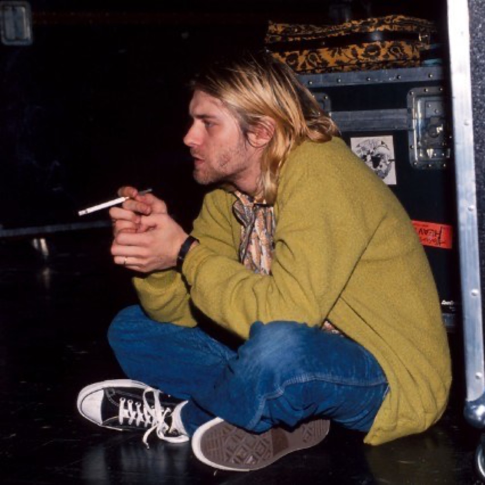 Kurt Cobain Costume - Nirvana Fancy Dress - Cosplay - Converse