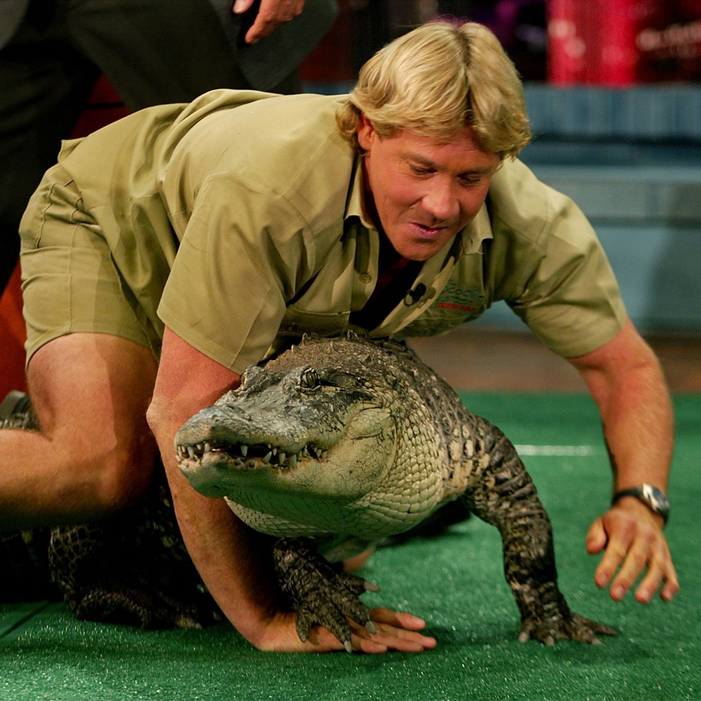 Steve Irwin Crocodile Hunter Costume - Cosplay - Fancy Dress - Fake Crocodile Prop