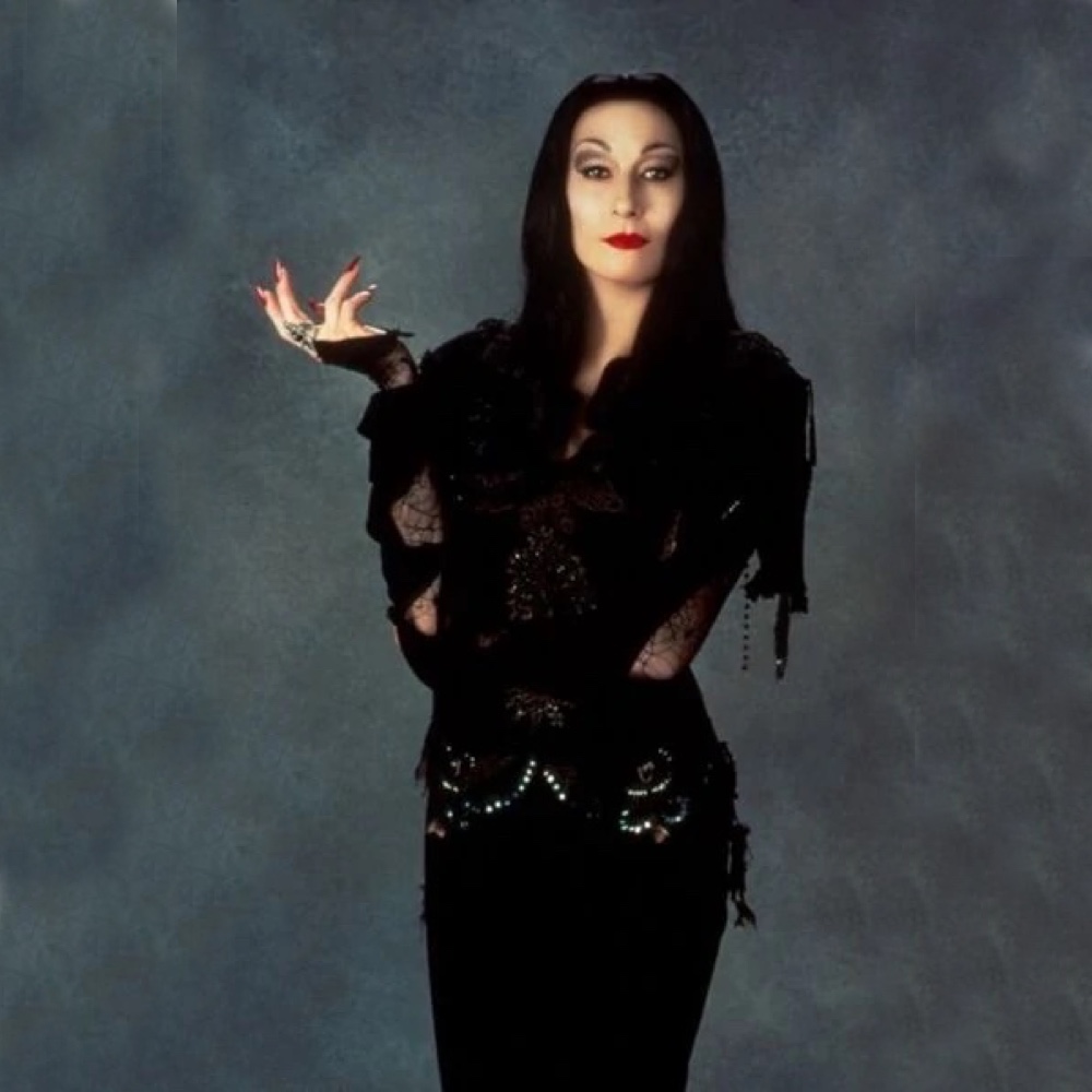 Morticia Addams Costume - The Addams Family Fancy Dress - Cosplay - Long Black Dress