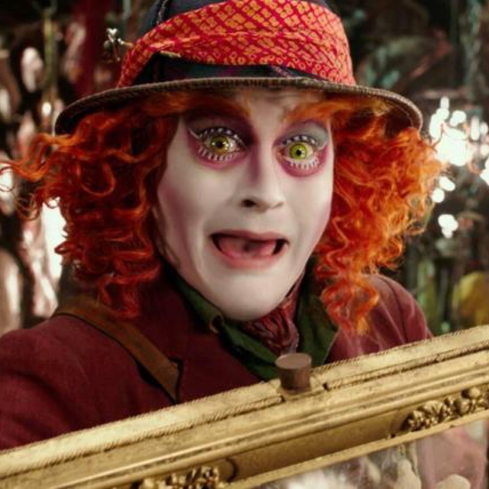 Mad Hatter Costume - Alice in Wonderland Fancy Dress - Johnny Depp Cosplay - Eyebrows