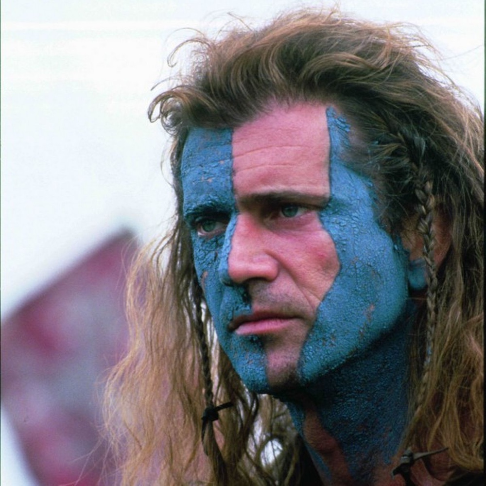 William Wallace Costume - Braveheart Fancy Dress - Cosplay - Face Paint