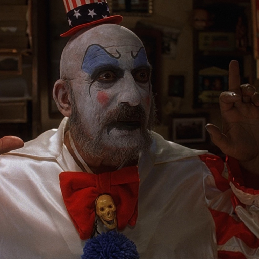 Captain Spaulding Costume - House of 1001 Corpses - The Devils Rejects - Killer Clown Fancy Dress - Cosplay - Facepaint