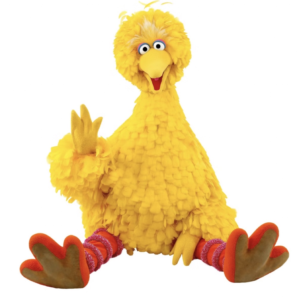Big Bird Costume - Sesame Street Fancy Dress - Cosplay - Bird Feet