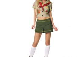 Girl Scout Costume - Fancy Dress - Adult - Kids