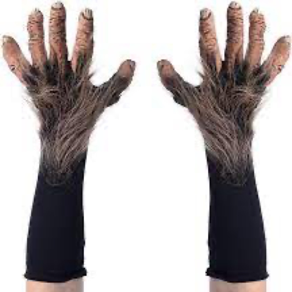 Bigfoot Costume - Fancy Dress - Cosplay - Gloves
