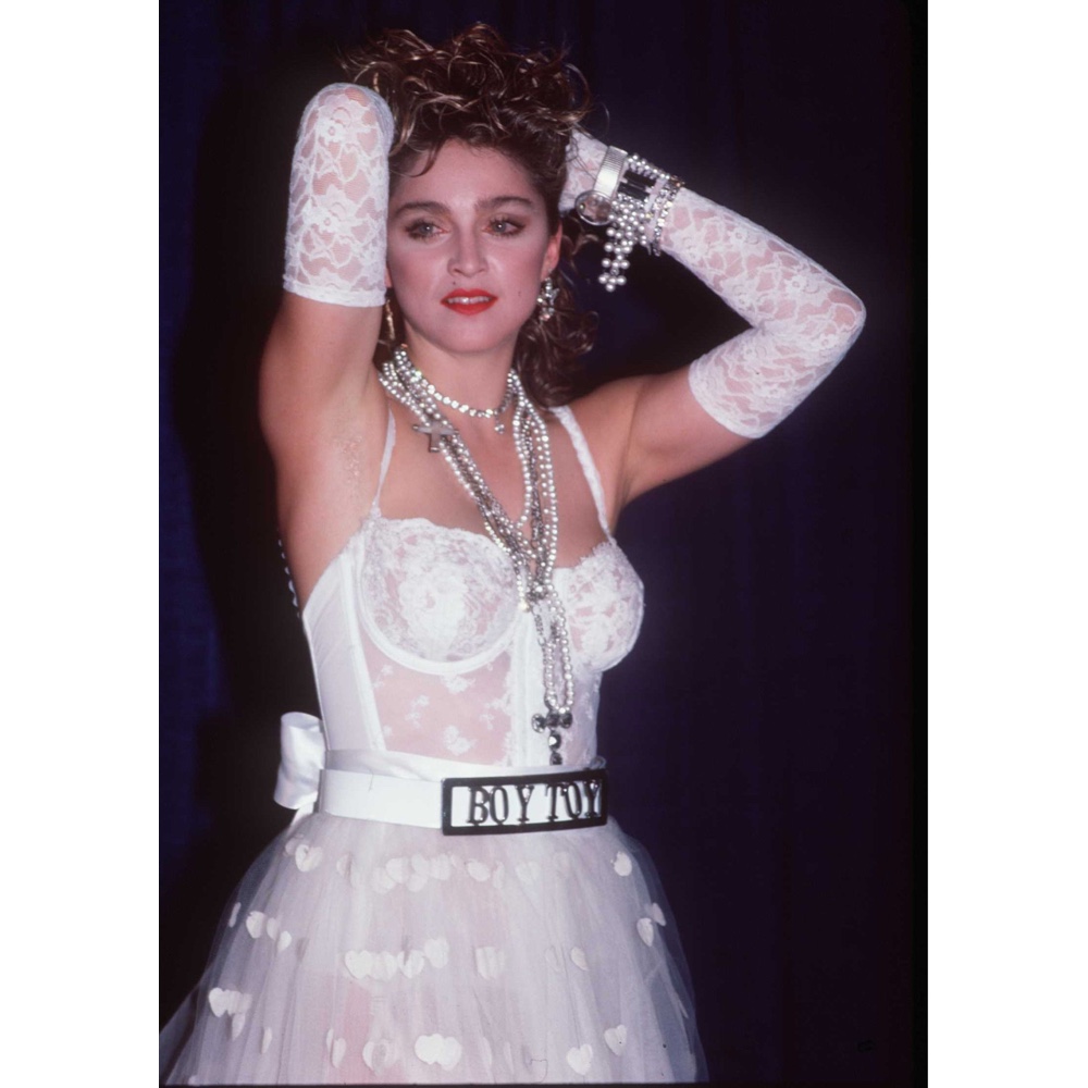 Madonna Like a Virgin Costume - Fancy Dress - Gloves