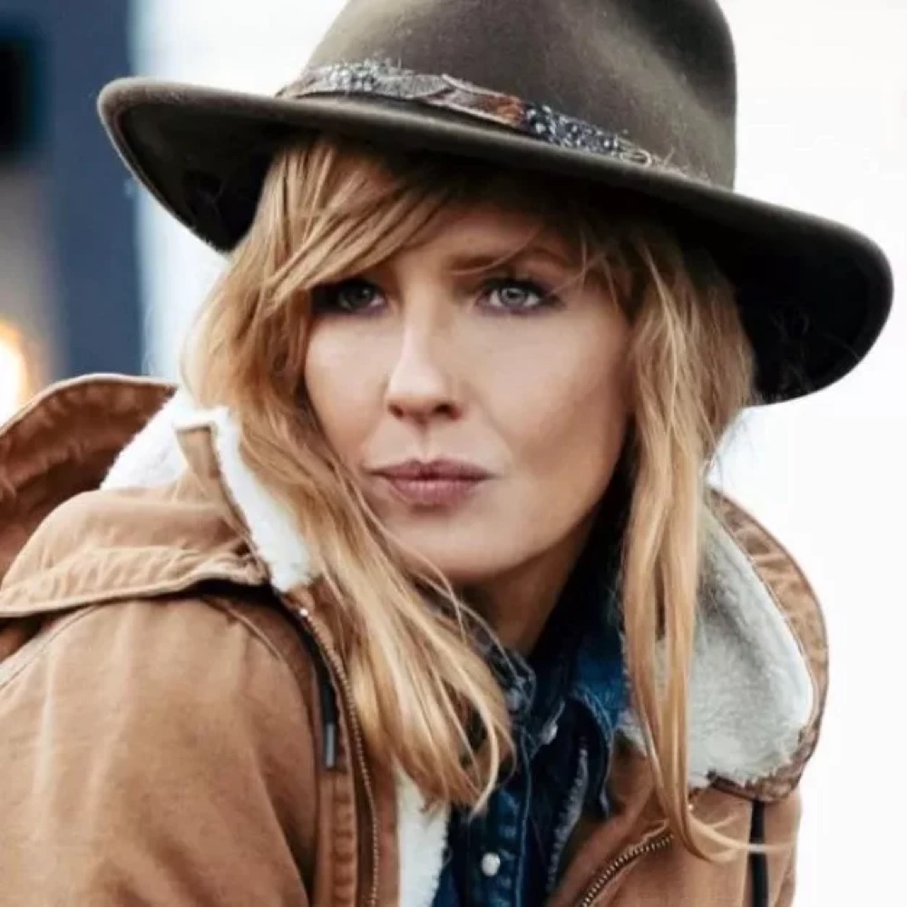 Beth Dutton Fur Collar Coat Outfit - Beth Dutton Costume - Fancy Dress - Style - Outfits - Yellowstone - Cowboy Hat