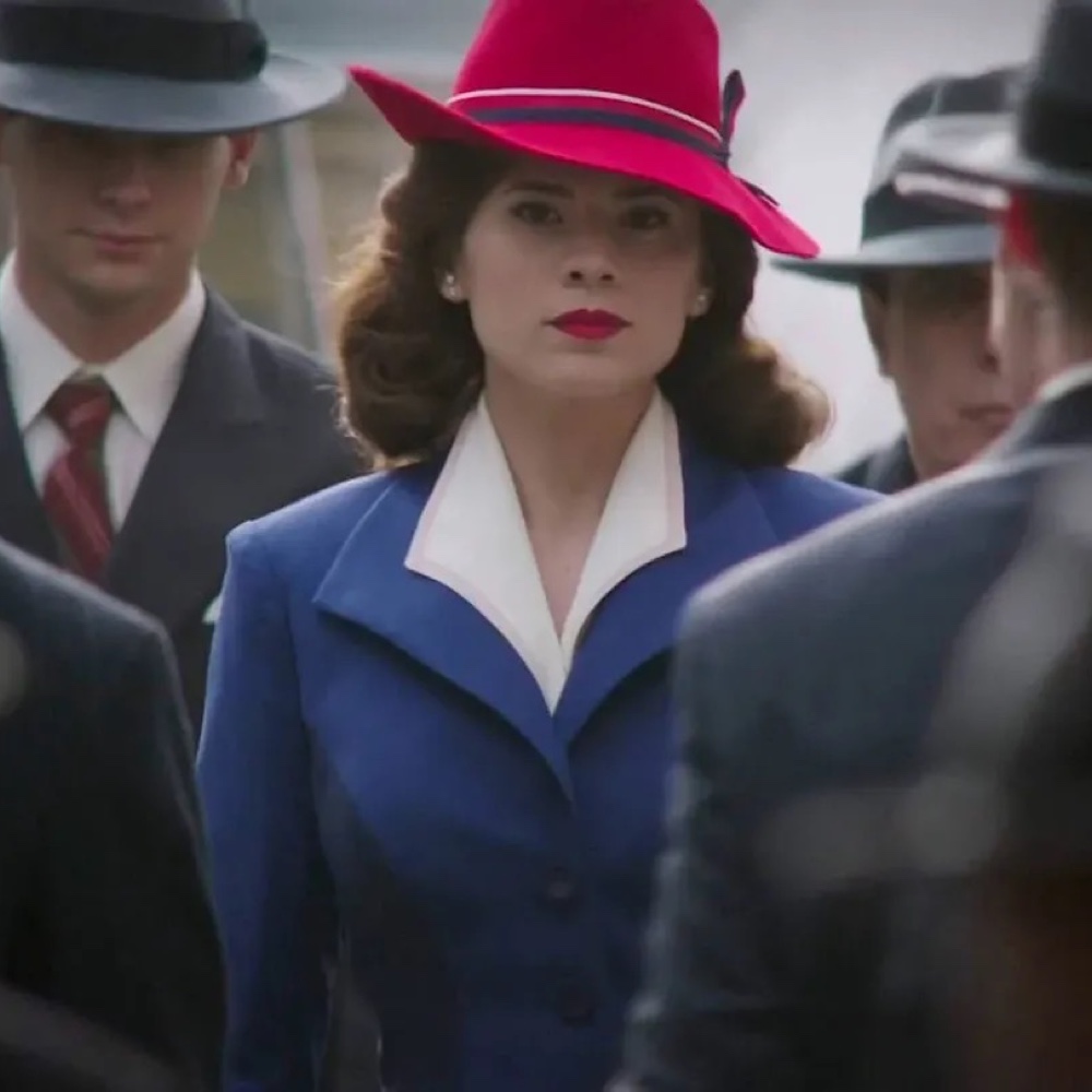 Agent Peggy Carter Costume - Agent Carter Cosplay - Fancy Dress - Jacket - Blazer