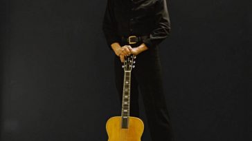 Johnny Cash Costume - Mani In Black Fancy Dress - Cosplay