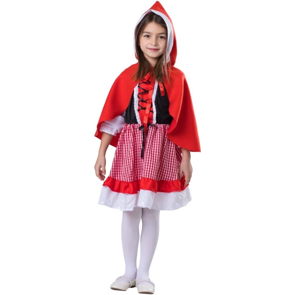 Little Red Riding Hood Costume - Fancy Dress - Cosplay - Kids Costume