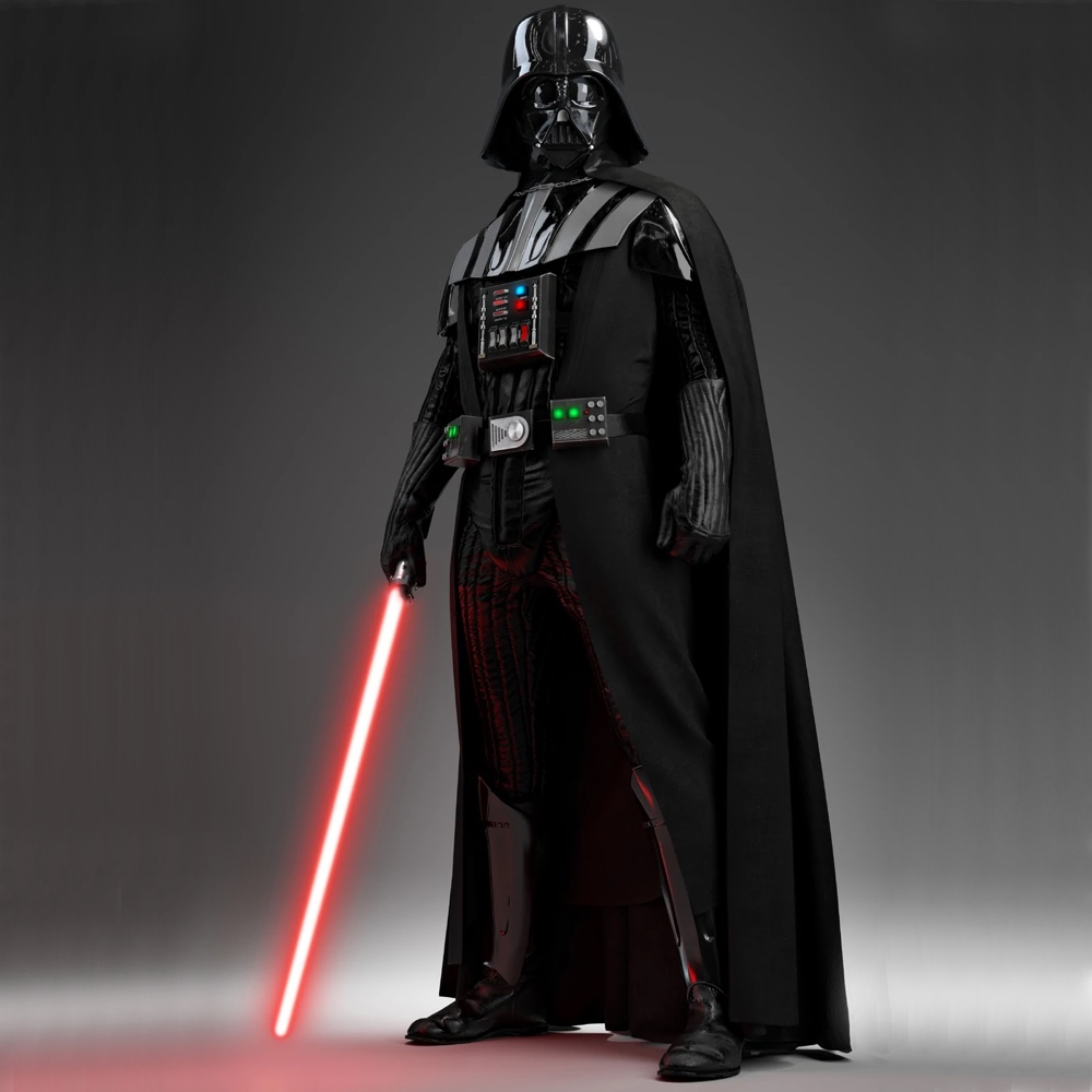 Darth Vader Costume - Star Wars Fancy Dress - Cosplay - Lightsaber