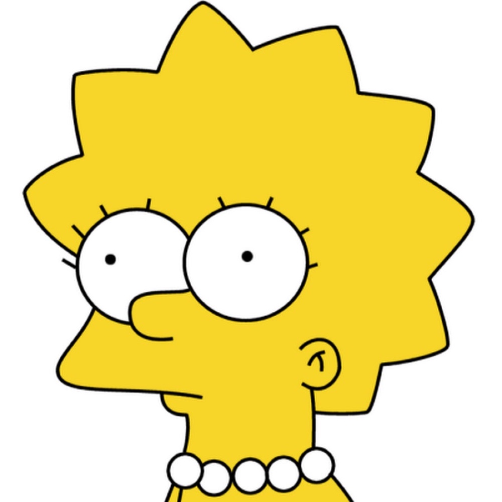 Lisa Simpson Costume - The Simpsons Fancy Dress Cosplay - Mask