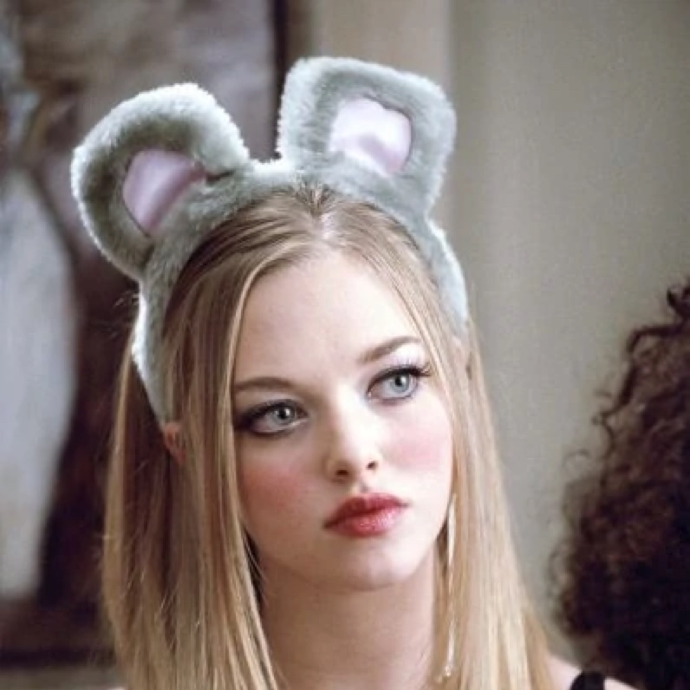 Karen Smith Costume - Mean Girls Fancy Dress - Cosplay - Mouse Ears
