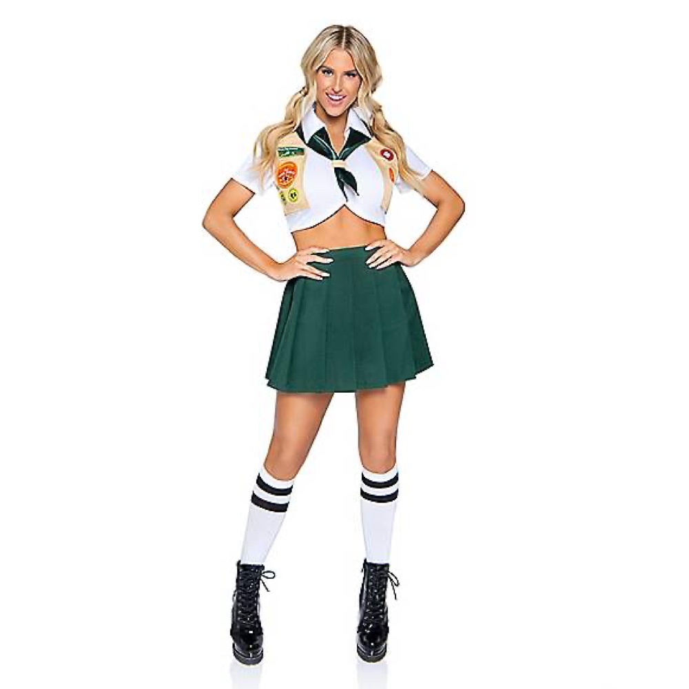 Girl Scout Costume - Fancy Dress - Adult - Kids - Neckerchief