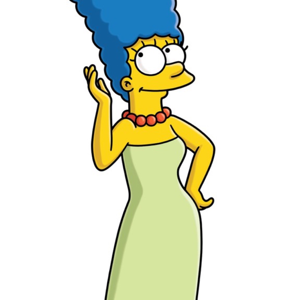 Marge Simpson Costume - The Simpsons Fancy Dress - Cosplay - Necklace