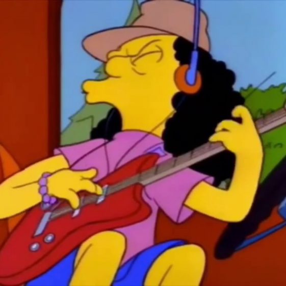 Otto Mann Costume The Simpsons Fancy Dress