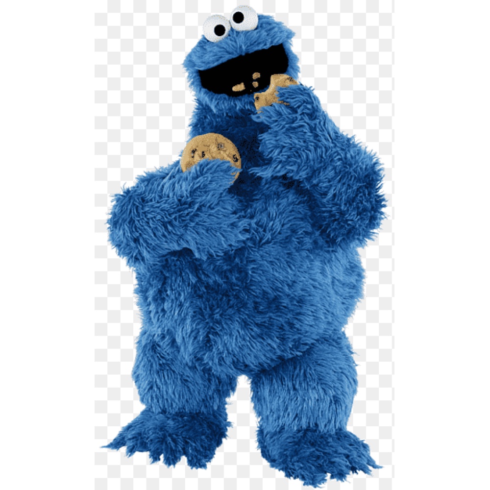 Cookie Monster Costume - Sesame Street Fancy Dress - Cosplay - Pants - Leggings
