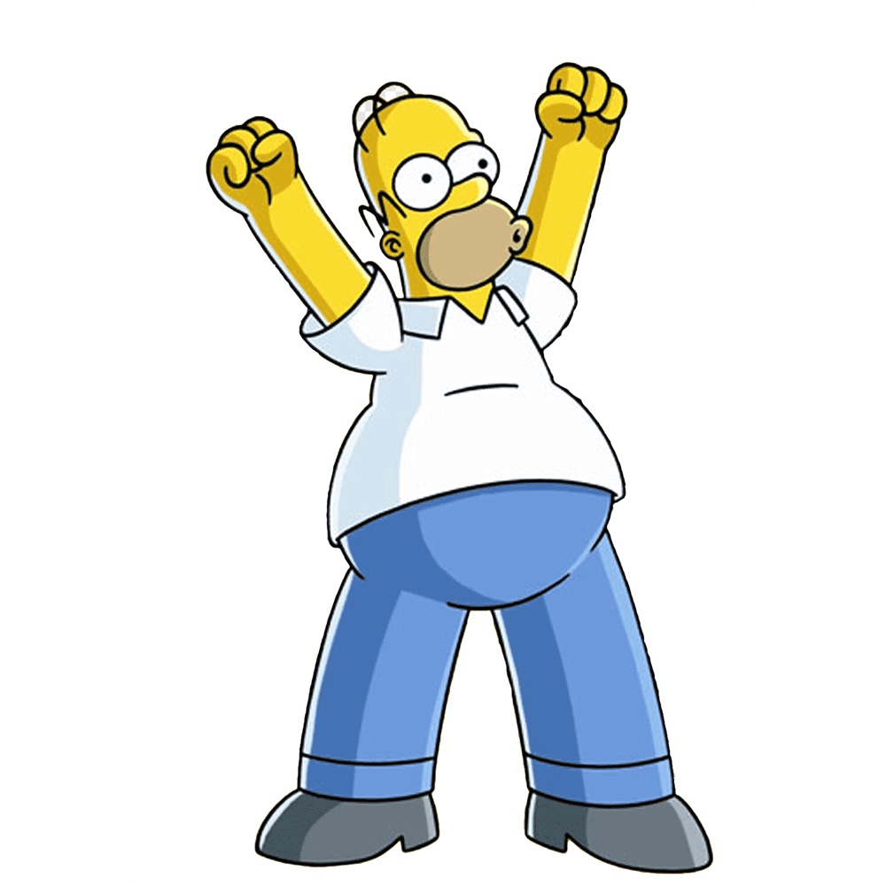 Homer Simpson Costume - The Simpsons Fancy Dress - Cosplay - Pants