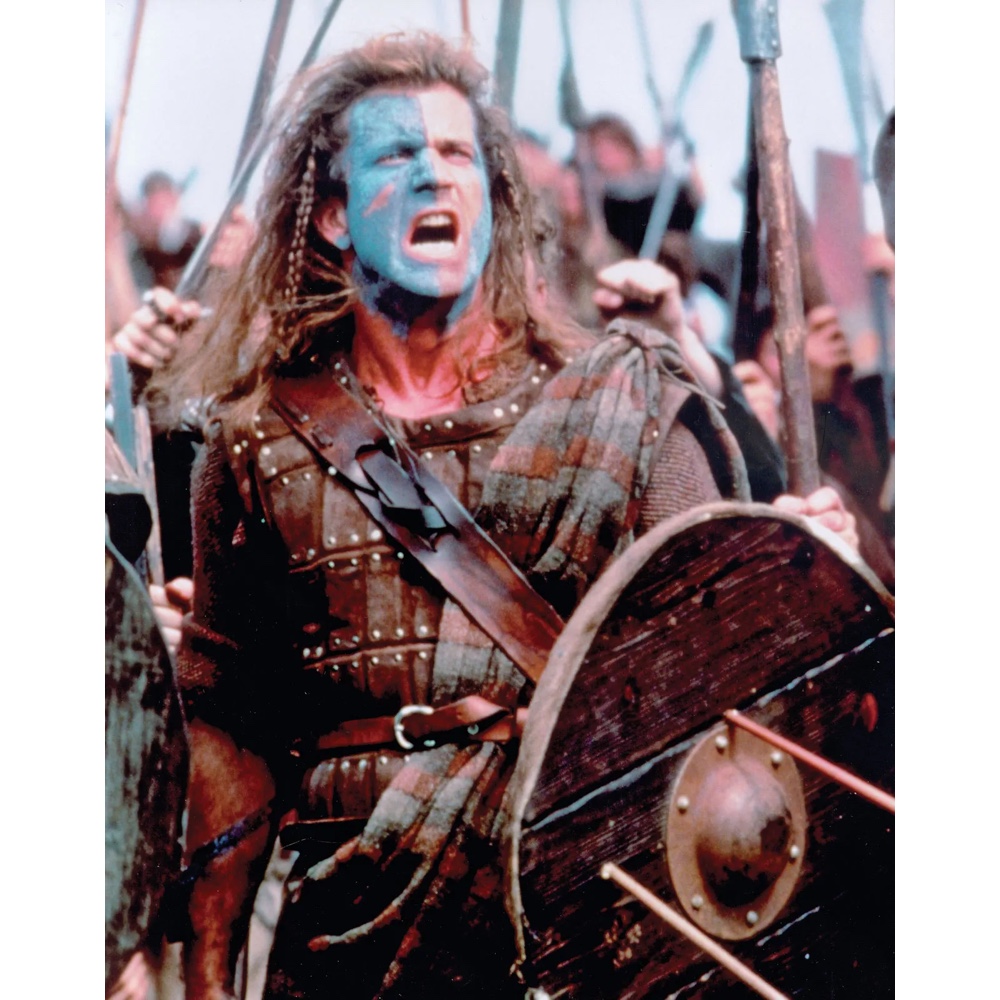 William Wallace Costume - Braveheart Fancy Dress - Cosplay - Shield