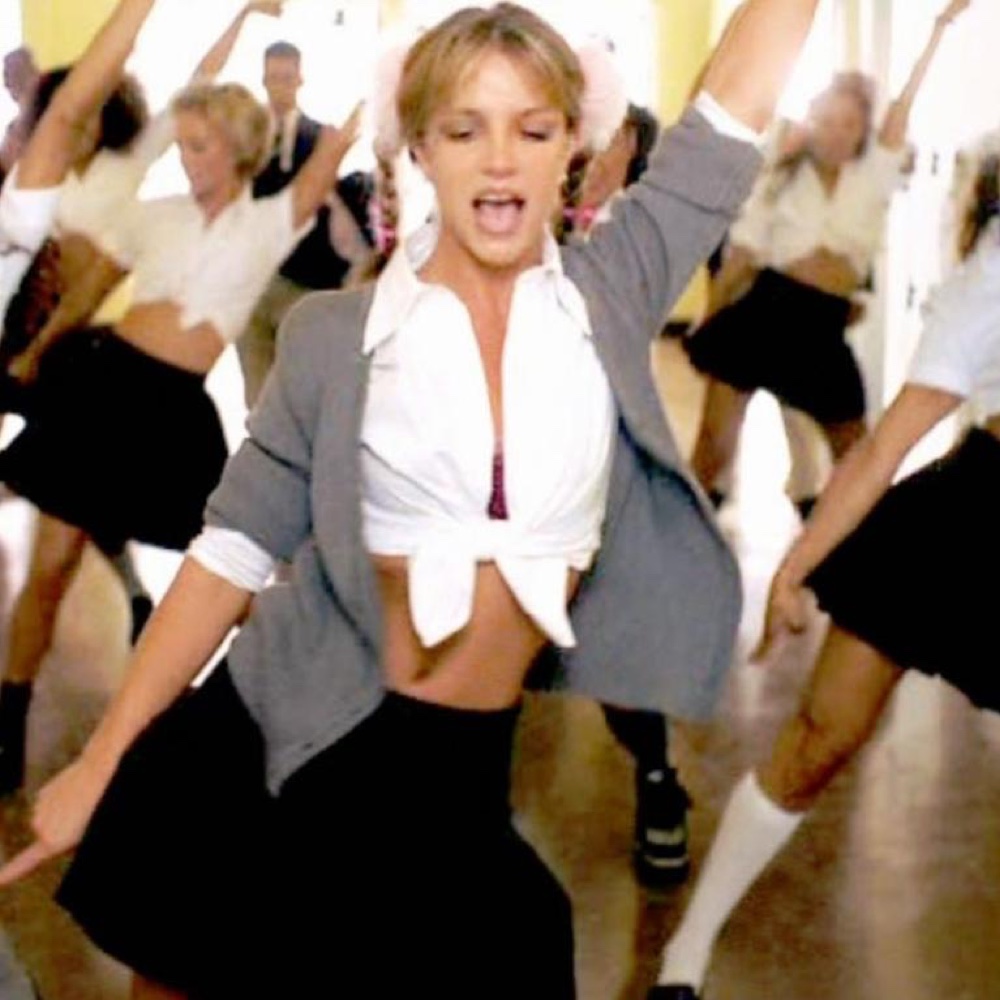 Britney Spears – Baby One More Time (School Girl) Costume - Fancy Dress - Cosplay - Shirt