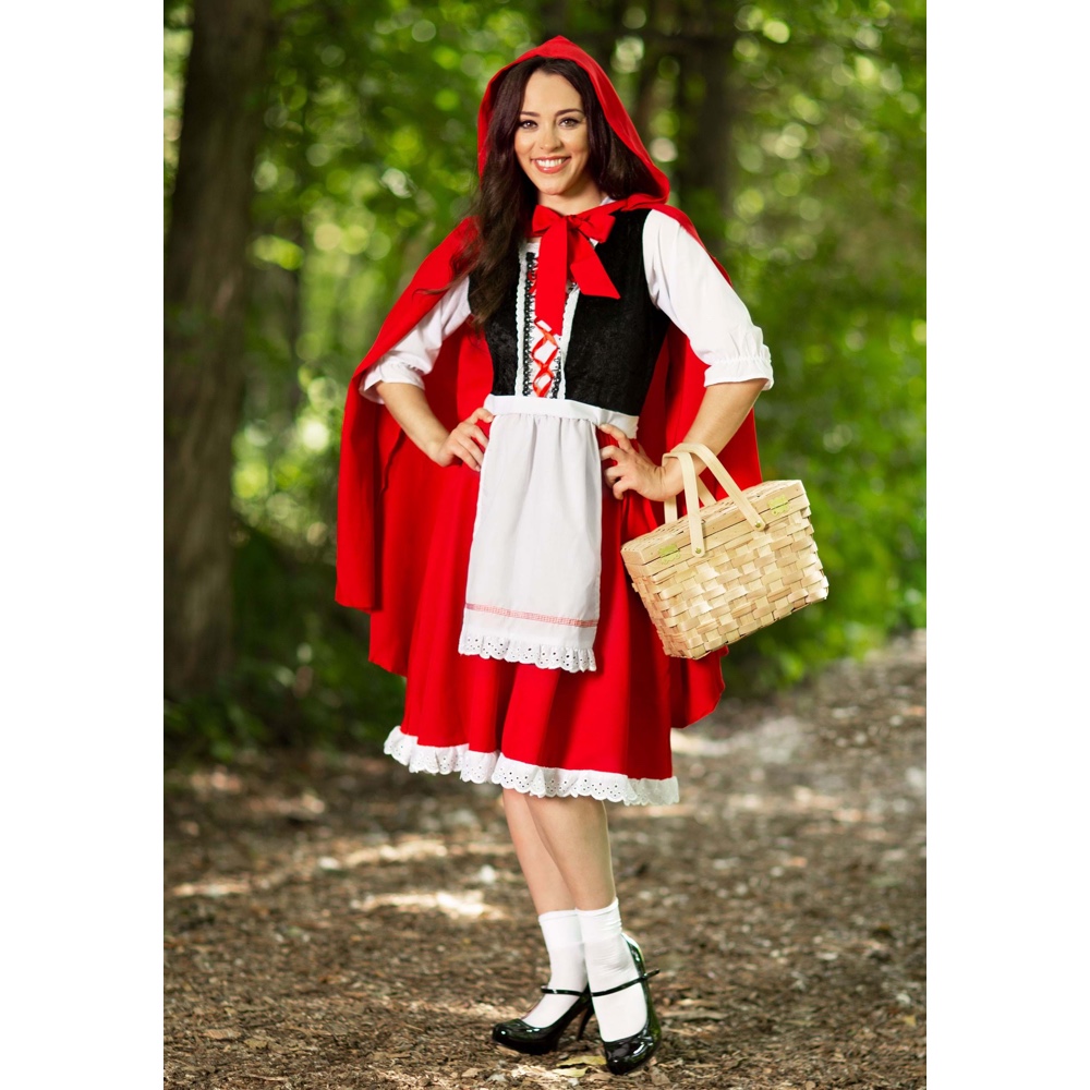 Little Red Riding Hood Costume - Fancy Dress - Cosplay - Shirt