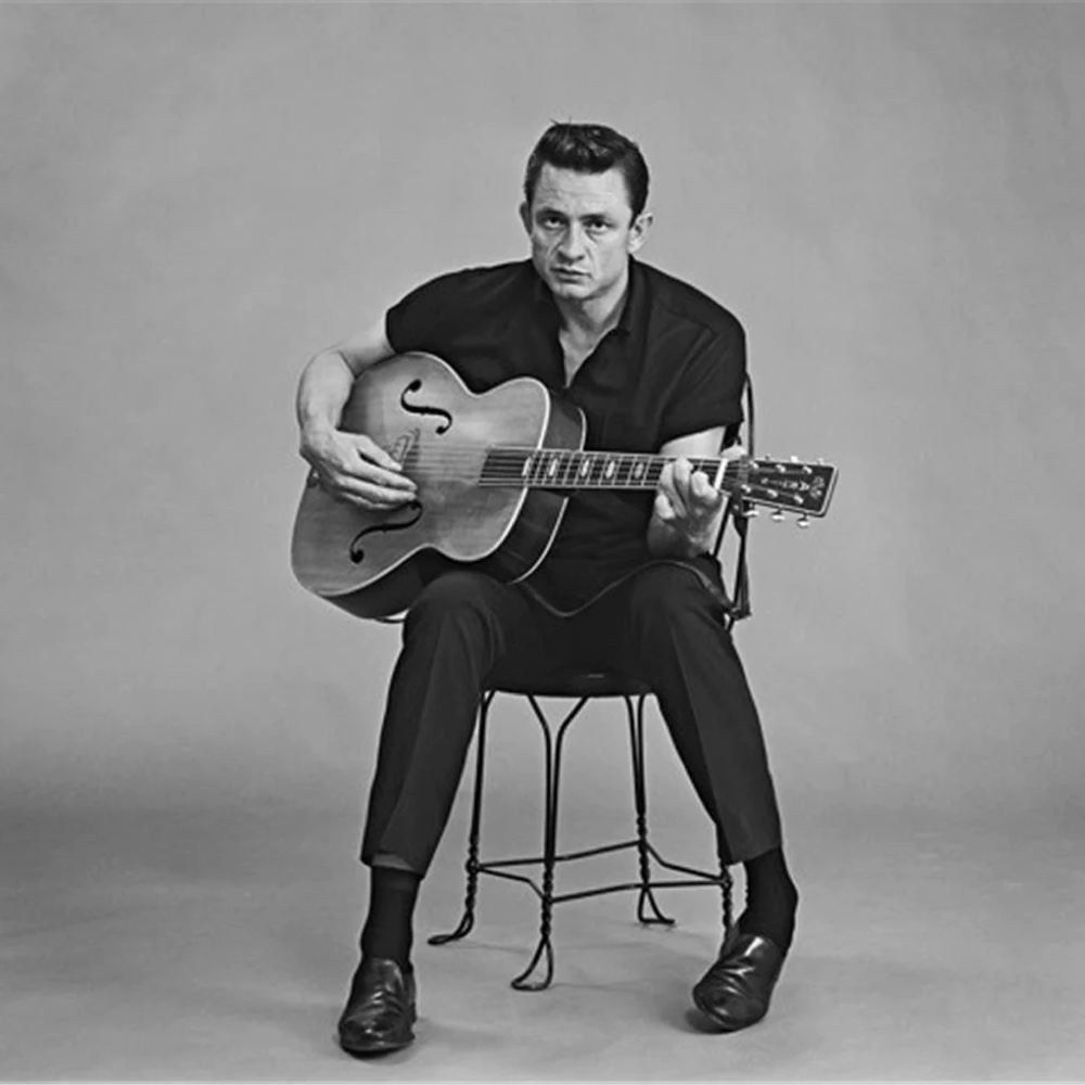 Johnny Cash Costume - Mani In Black Fancy Dress - Cosplay - Shoes