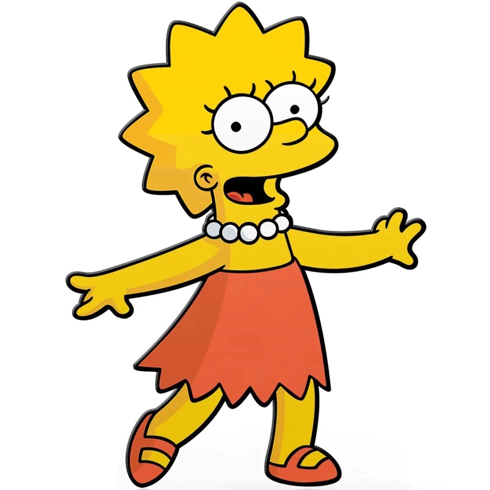 Lisa Simpson Costume - The Simpsons Fancy Dress Cosplay - Mary Jane Shoes