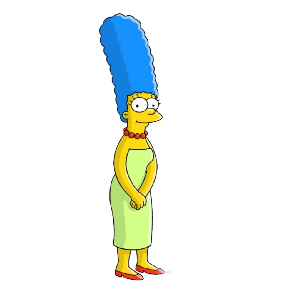 Marge Simpson Costume - The Simpsons Fancy Dress - Cosplay - Shoes