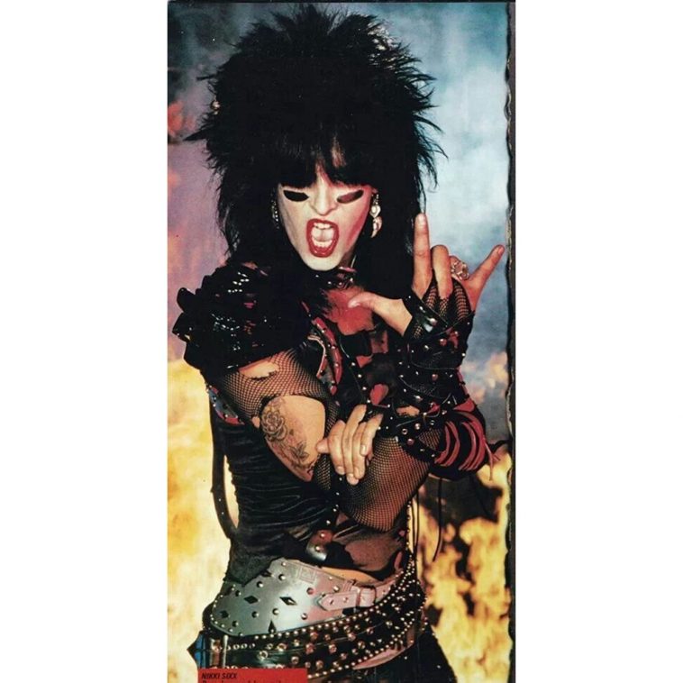 Nikki Sixx Costume Fancy Dress Cosplay