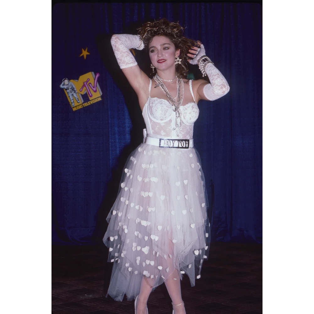 Madonna Like a Virgin Costume - Fancy Dress - Skirt