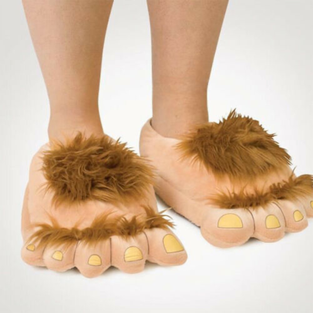 Bigfoot Costume - Fancy Dress - Cosplay - Slippers