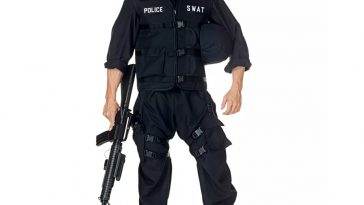 Swat Team Costume - Fancy Dress - Cosplay