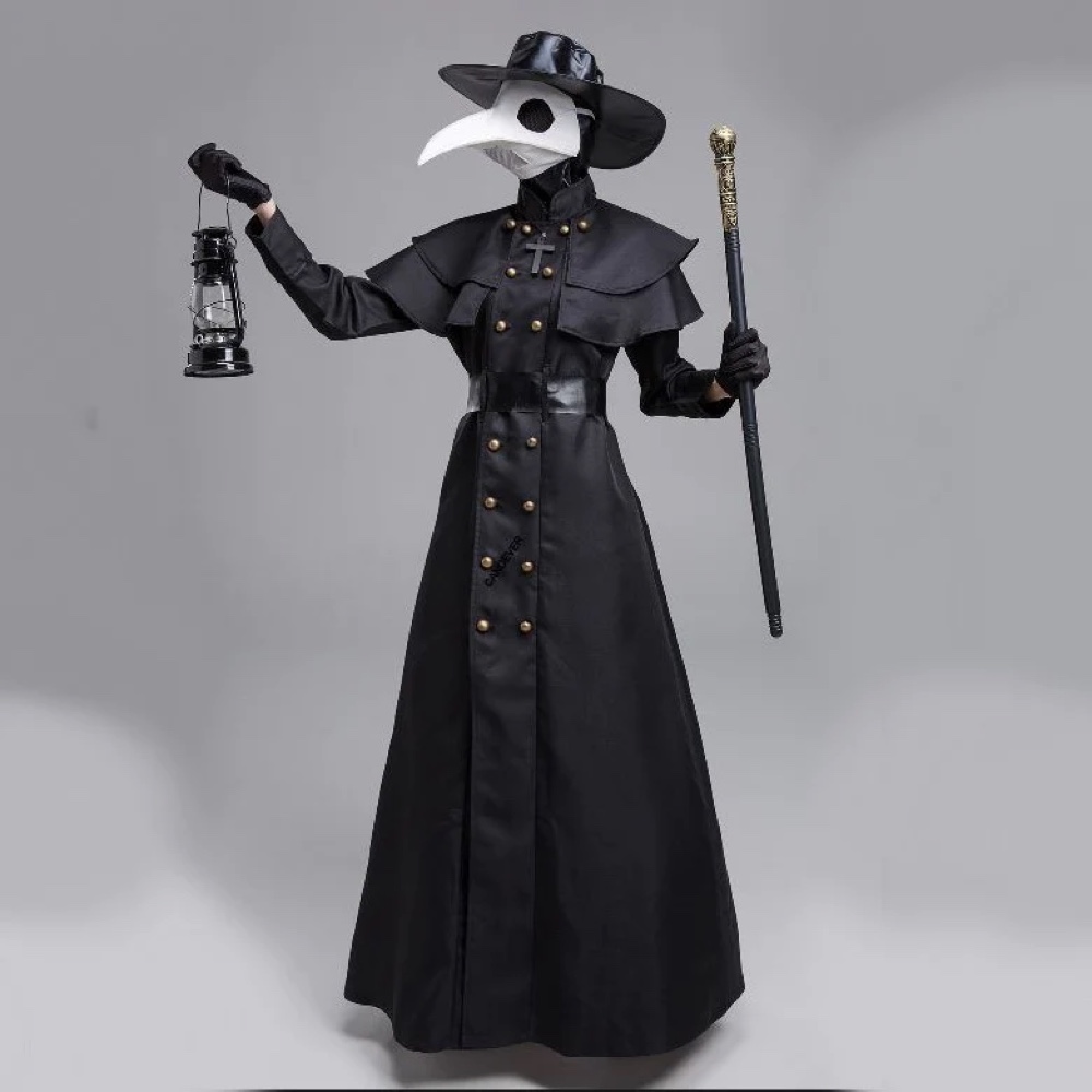 Plague Doctor Costume - Fancy Dress - Cosplay - Tailcoat