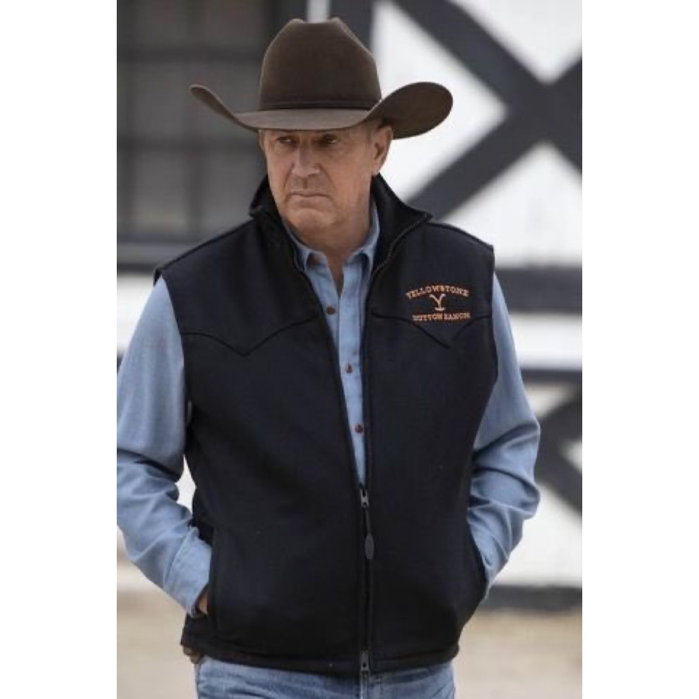 John Dutton Costume - Yellowstone Fancy Dress - Cosplay - Style - Fashion - John Dutton Vest