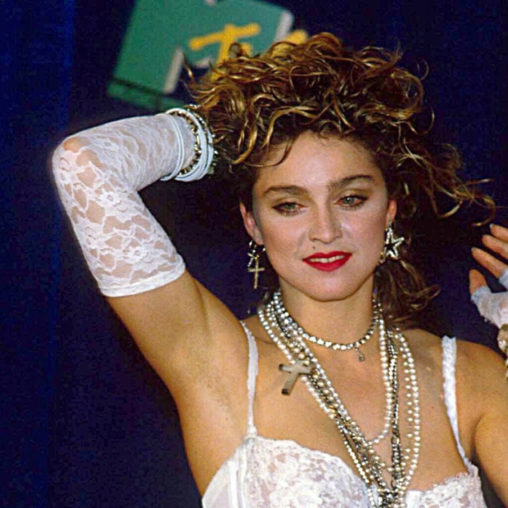 Madonna Like a Virgin Costume - Fancy Dress - Wig