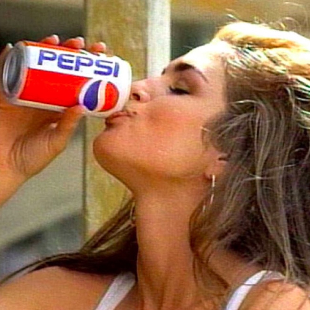 Cindy Crawford Pepsi Commercial Costume - Super Model Fancy Dress - Sexy Cosplay - Pepsi Can