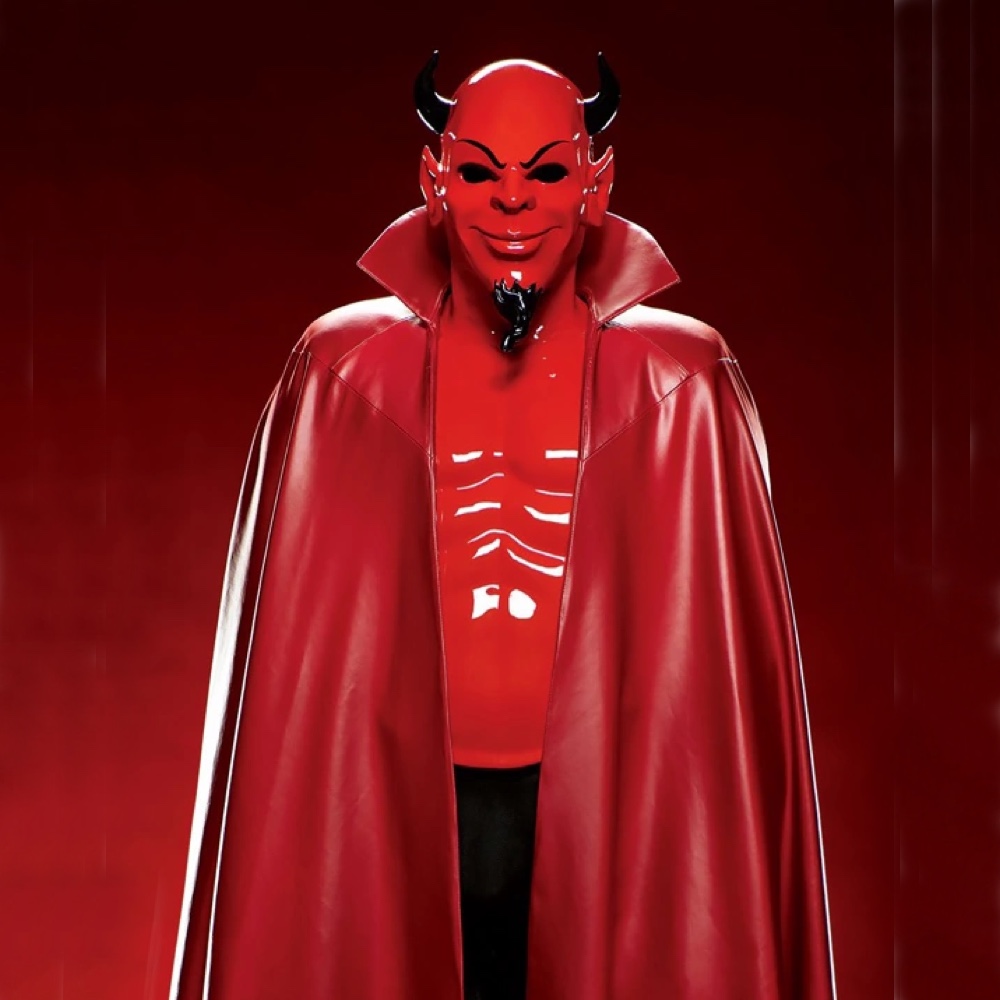 Red Devil Costume - Scream Queens Fancy Dress - Cosplay - Cape