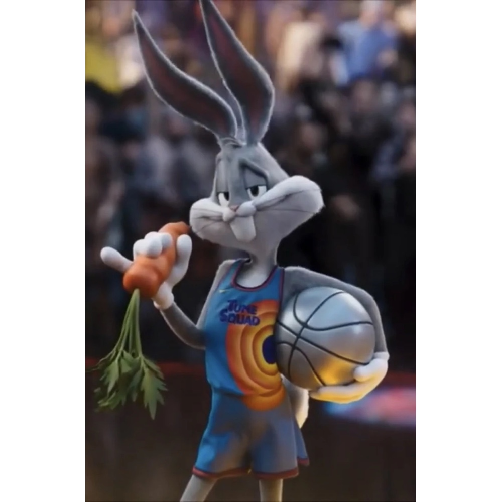 Bugs Bunny Costume - Space Jam Fancy Dress - Cosplay - Basketball Jersey