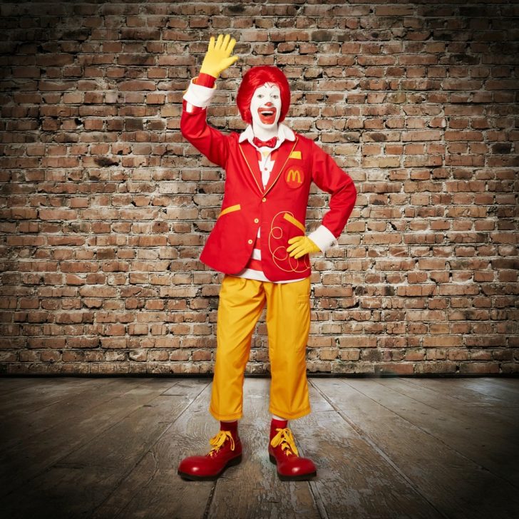 Ronald Mcdonald costume main image 0