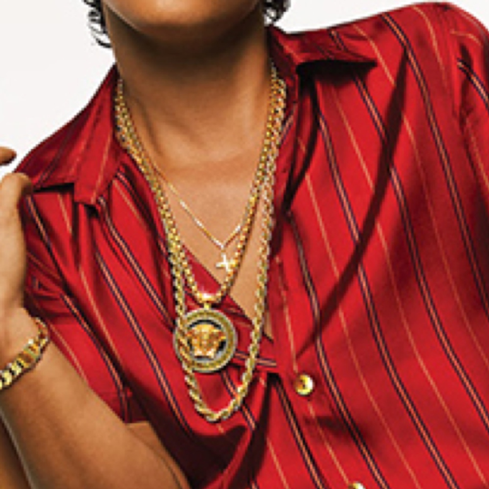 Bruno Mars Costume - Fancy Dress - Cosplay - Pendant