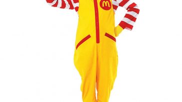 Ronald McDonald Costume - Fancy Dress - Cosplay