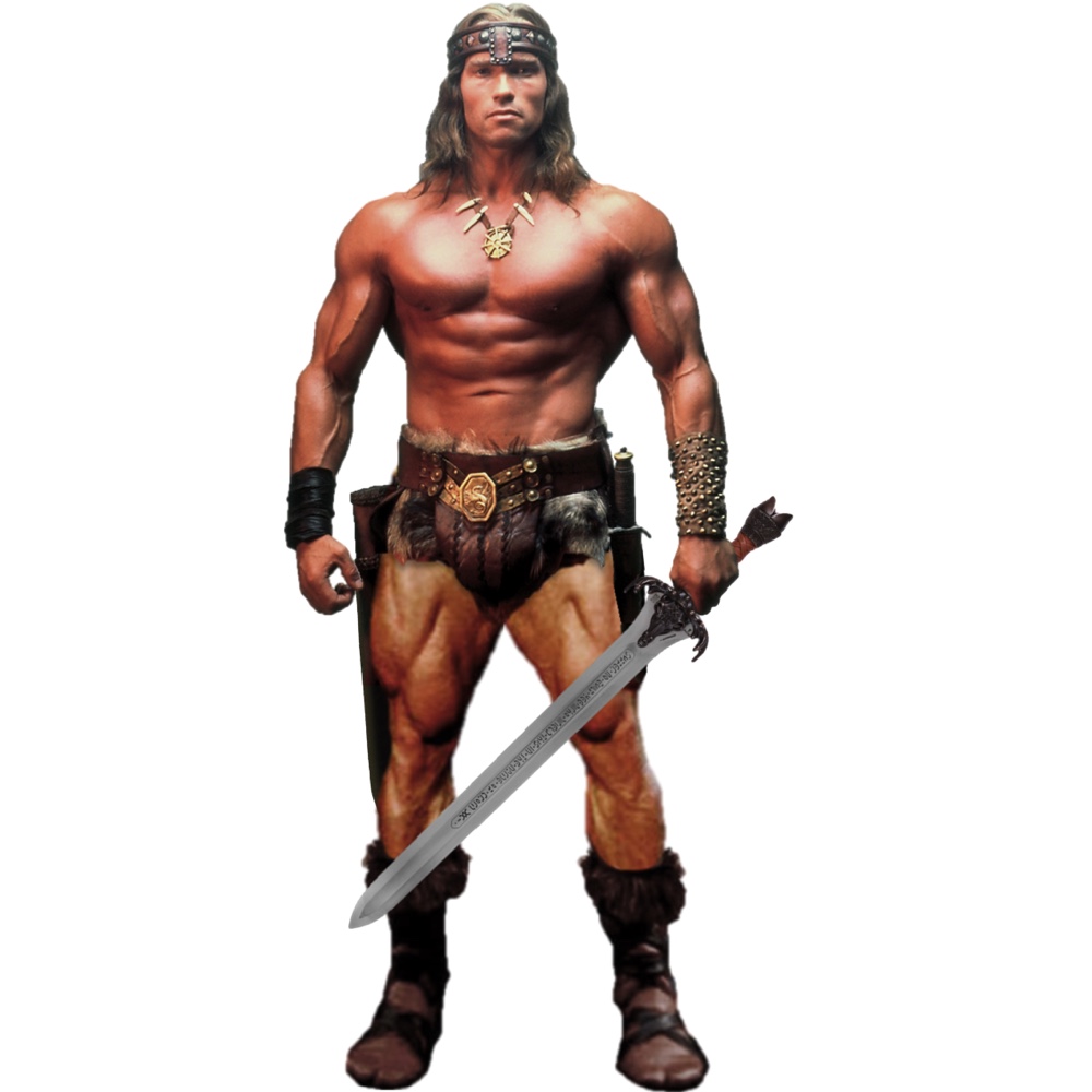 Conan The Barbarian Costume - Fancy Dress - Cosplay - Sandals