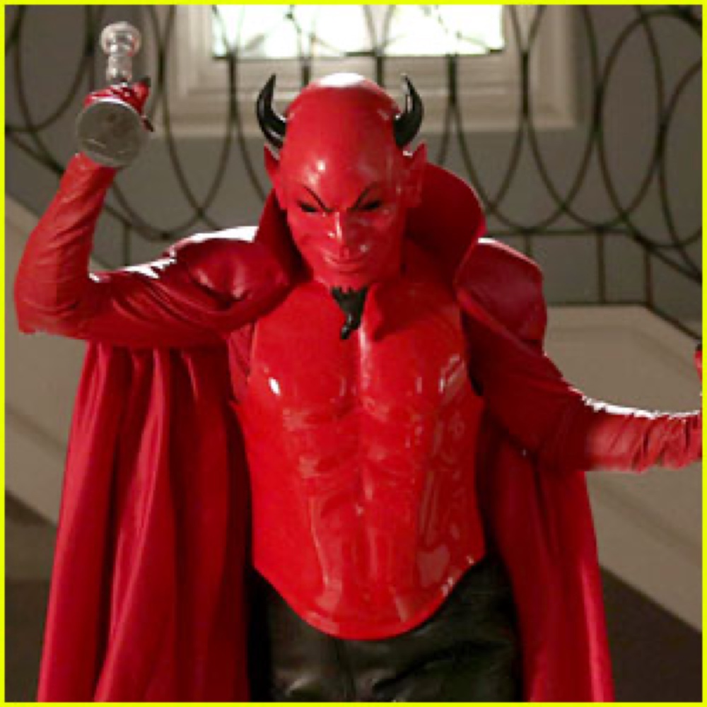 Red Devil Costume - Scream Queens Fancy Dress - Cosplay - Shirt